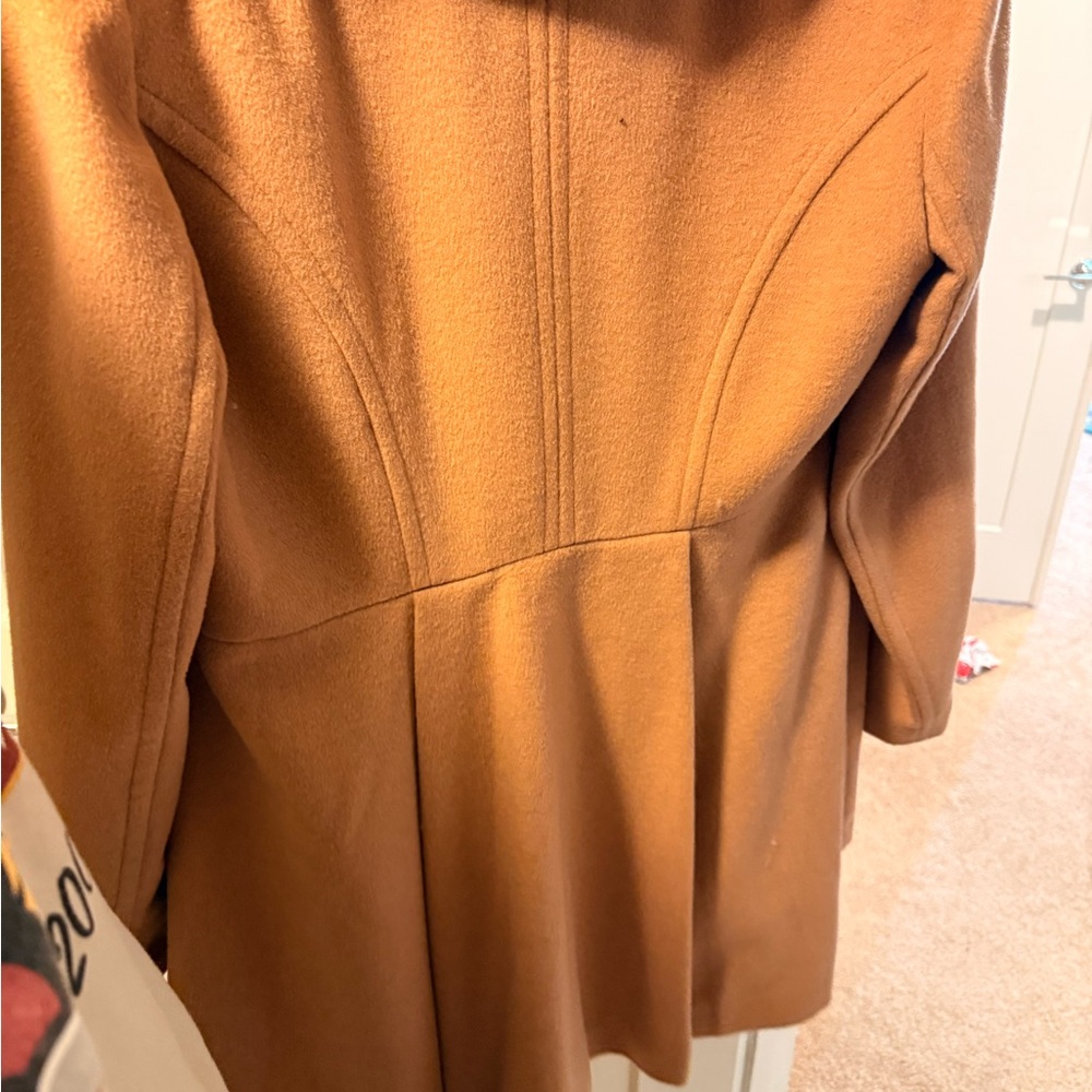 Bcbgeneration Camel Double-Breasted Pea Coat - image 3